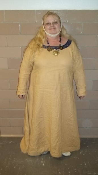 1000 CE Female Anglo Saxon Tunic&nbsp;Dress
