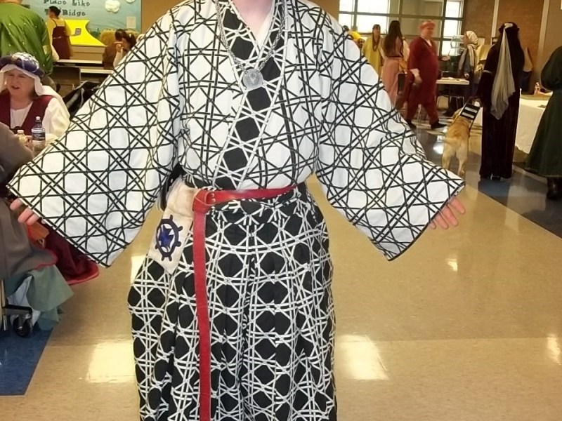 Male Japanese Kasode, Hakima and Eboshi&nbsp;1