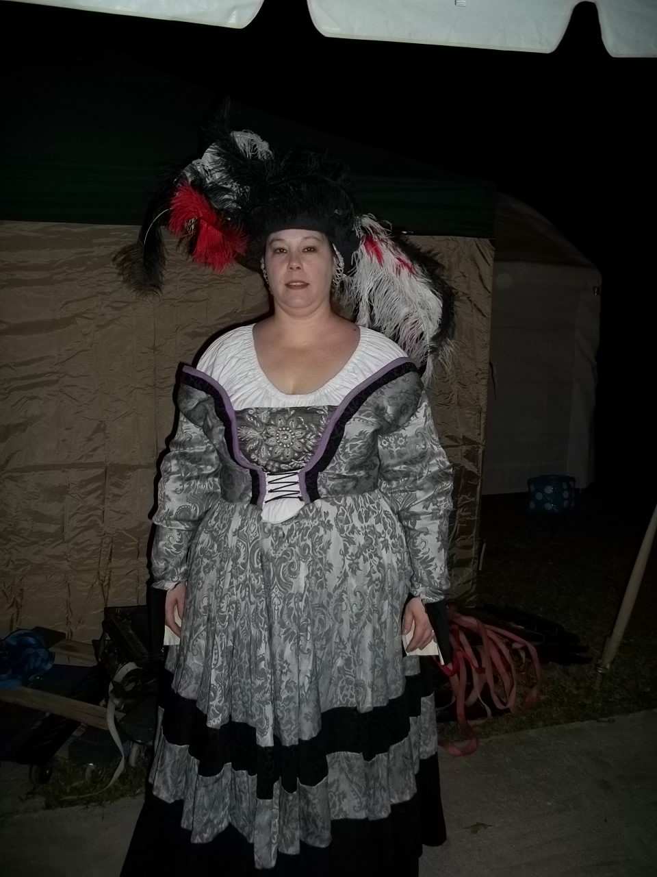 1550 Female German Cranach Gown&nbsp;2