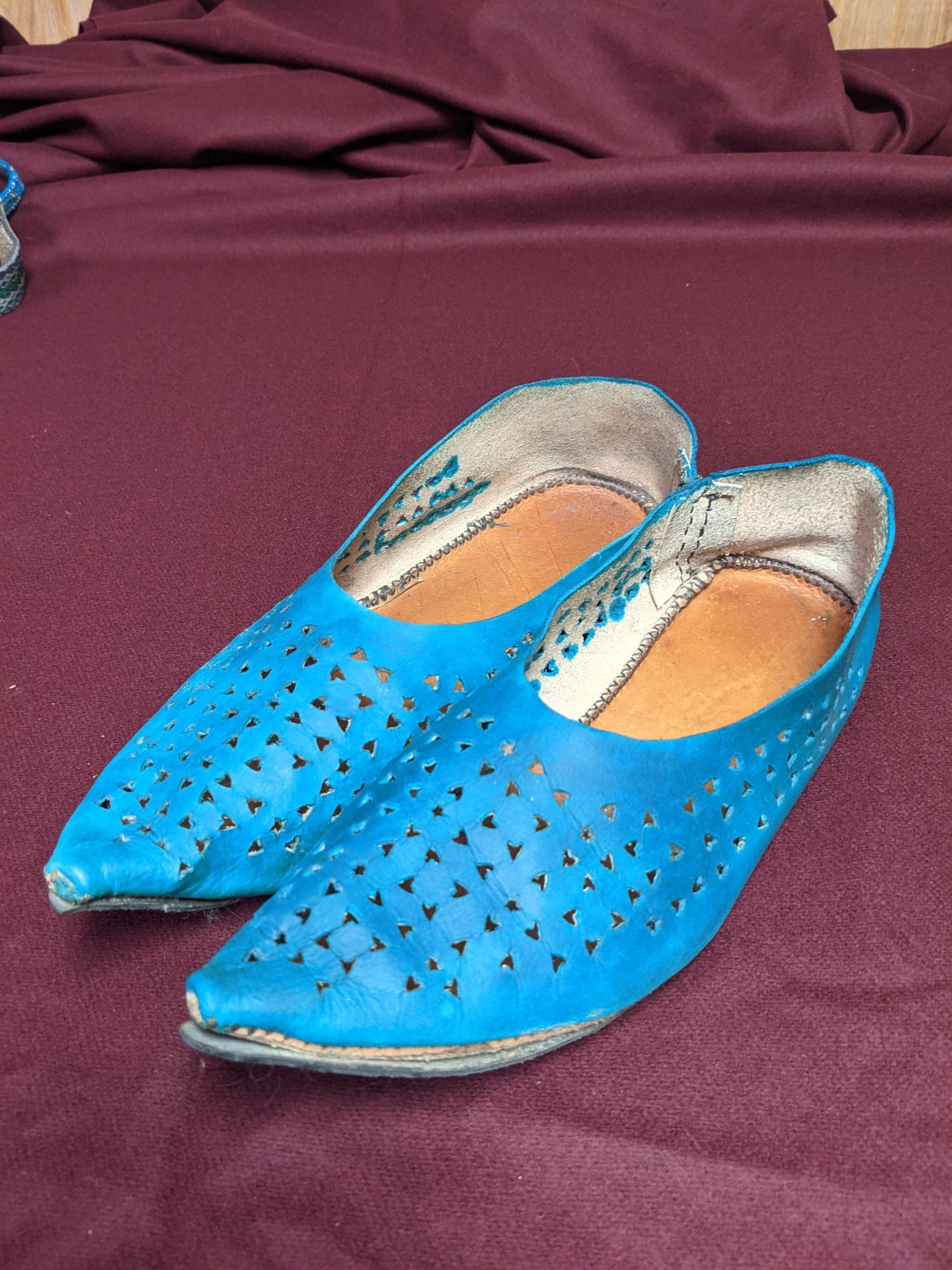 Shoe, slip-on punched turn shoe&nbsp;1